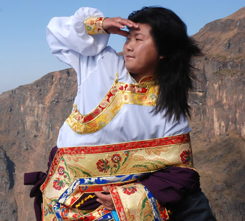 来自香格里拉的藏族歌手格桑